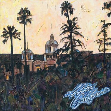 Painting of Hotel California album cover